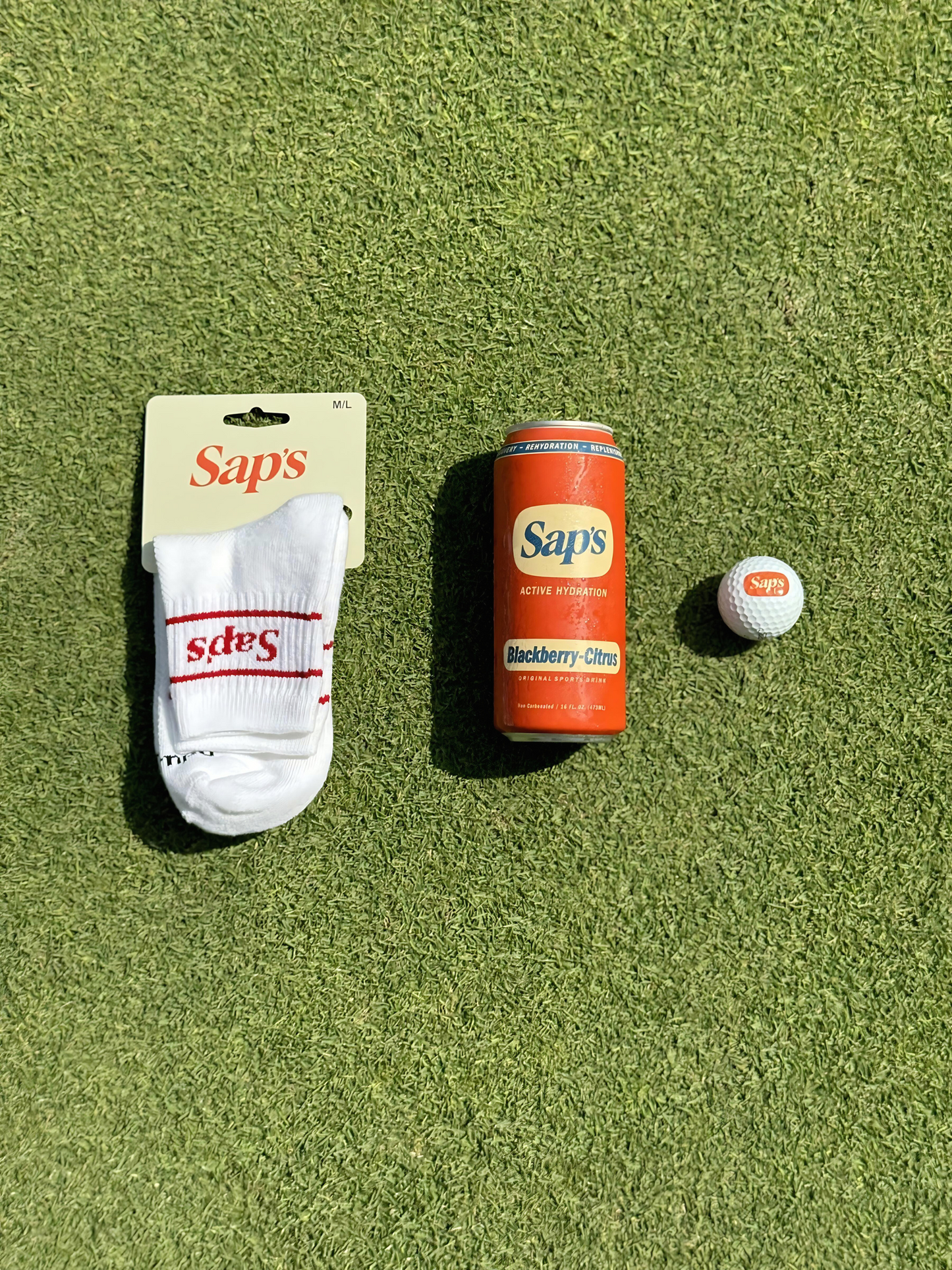 Sap's x Del Campo Golf Socks (Red)