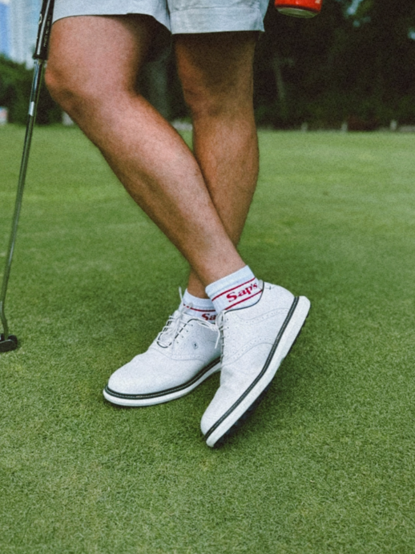 Sap's x Del Campo Golf Socks (Red)