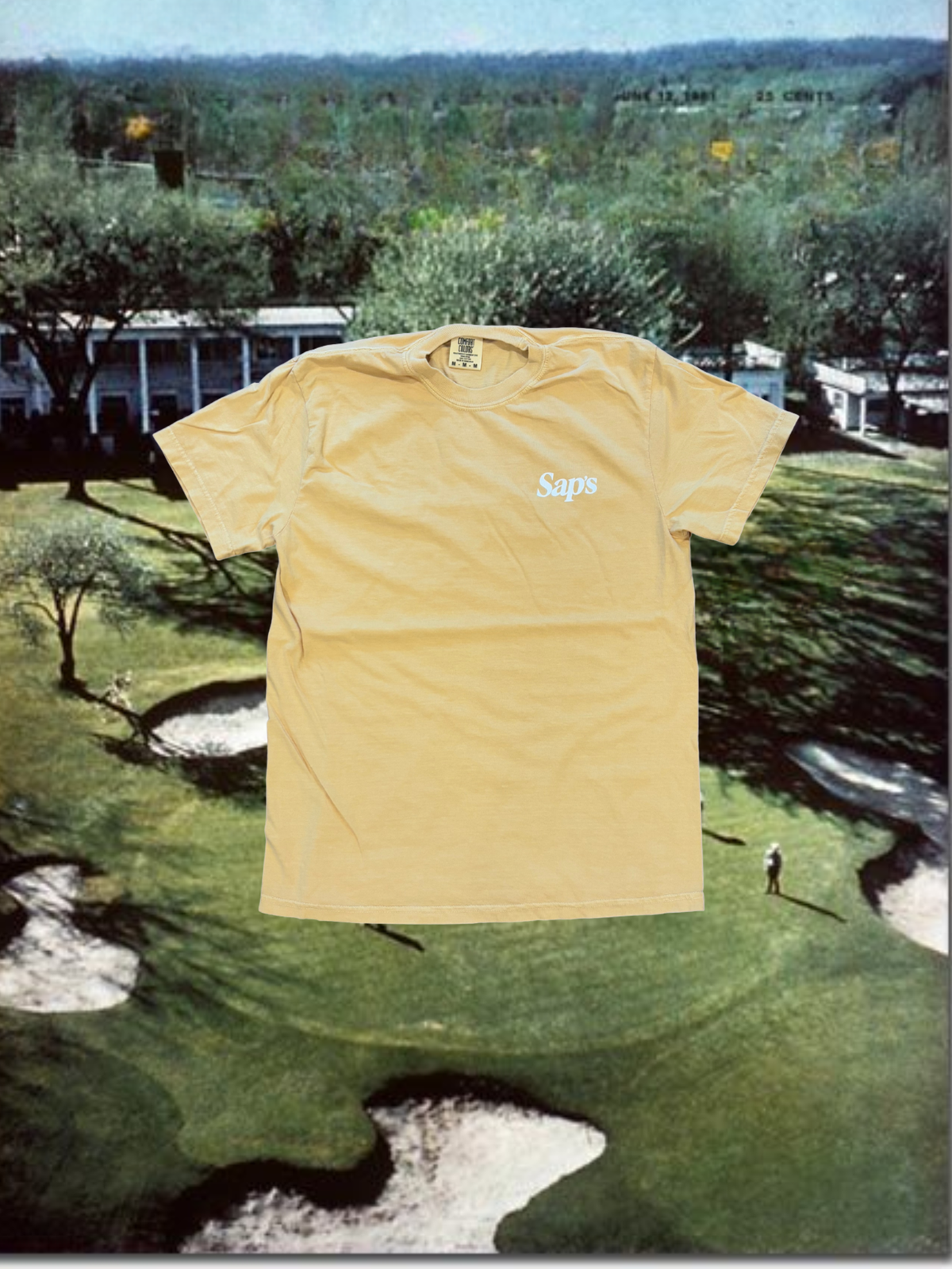 Sap's Logo T-Shirt - Mustard